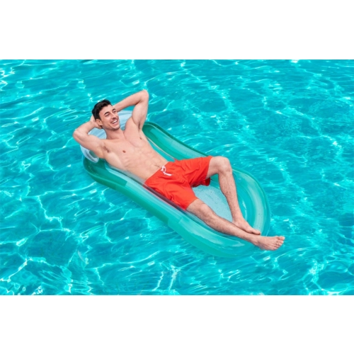 Dmuchany Materac Siateczkowe Dno Niebieski BESTWAY 43103